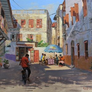 Time for Coffee in Stone Town, Zanzibar