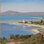 The Stipp Getaway, Langebaan commissioned oil painting on canvas by Roelof Rossouw