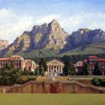 University of Cape Town commissioned oil painting on canvas by Roelof Rossouw