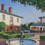 Waterkloof House School commissioned oil painting on canvas by Roelof Rossouw