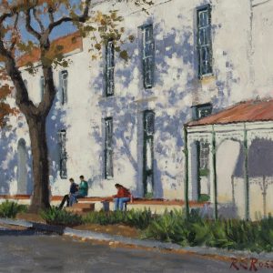 Sitting in the Winter Sun, Stellenbosch